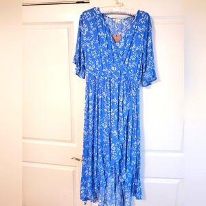NWT boutique brand High-Low hem Dress size Large